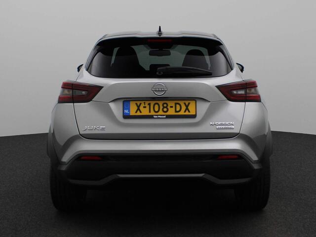 Nissan JUKE 1.6 Hybrid N-Design 143pk | Automaat | Navigatie | Achteruitrijcamera | Half-Leder | Parkeersensoren voor & achter