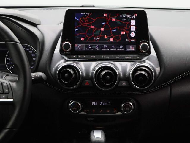 Nissan JUKE 1.6 Hybrid N-Design 143pk | Automaat | Navigatie | Achteruitrijcamera | Half-Leder | Parkeersensoren voor & achter