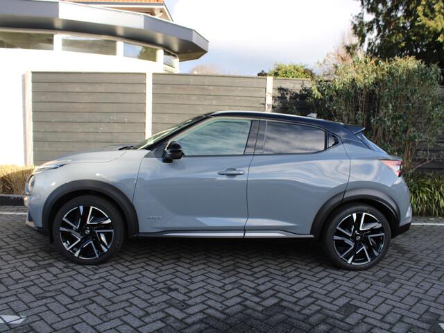 Nissan JUKE 1.6 Hybrid 143PK N-Design Automaat Navigatie, Achteruitrijcamera, Keyless Entry & Start, Stoel & Stuurverwarming, Parkeersensoren Voor & Achter