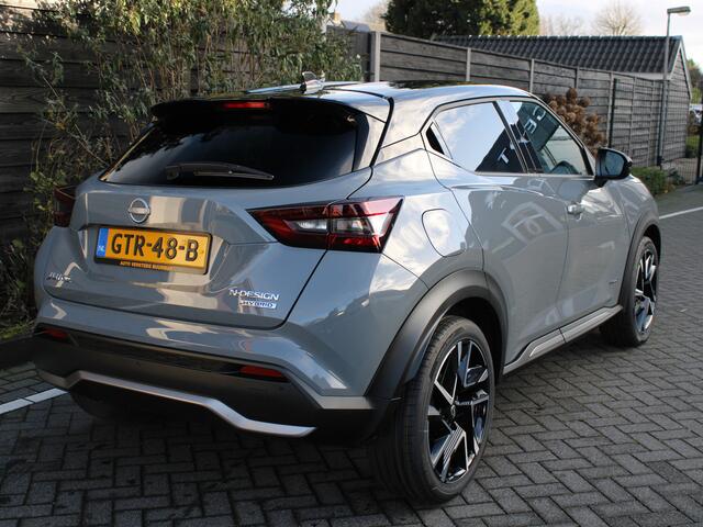 Nissan JUKE 1.6 Hybrid 143PK N-Design Automaat Navigatie, Achteruitrijcamera, Keyless Entry & Start, Stoel & Stuurverwarming, Parkeersensoren Voor & Achter