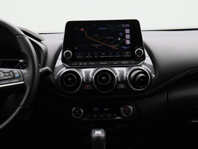 Nissan JUKE 1.6 Hybrid N-Connecta | Navigatie | Climate control | 360 Camera | Parkeersensoren | Lichtmetalen velgen | LED Lampen | Cruise Control Adaptief |