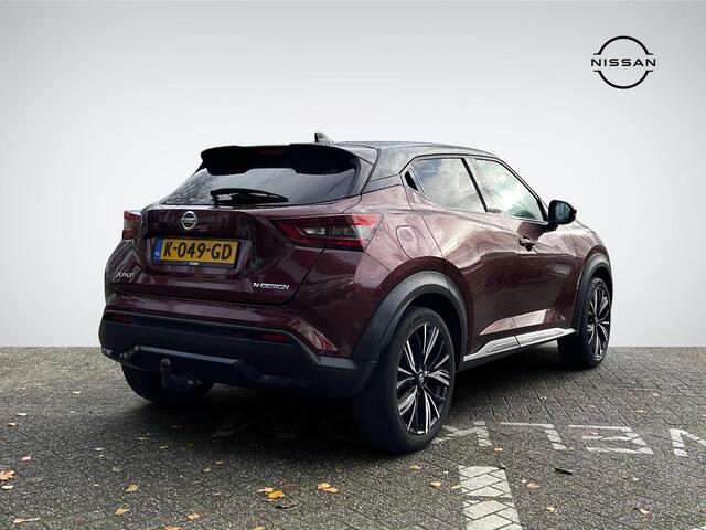 Nissan JUKE 1.0 DIG-T N-Design Technology Pack | Trekhaak | Navigatie | 360° Camera | Adapt. Cruise Control | Dodehoek | Apple Carplay/Android Auto | Rijklaarprijs!