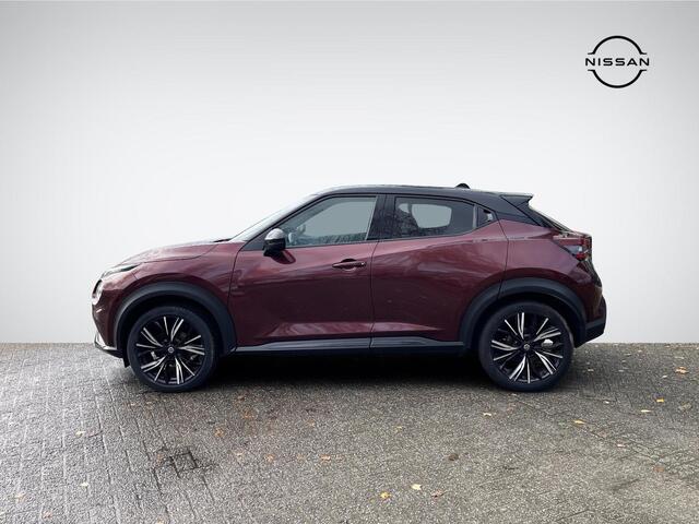 Nissan JUKE 1.0 DIG-T N-Design Technology Pack | Trekhaak | Navigatie | 360° Camera | Adapt. Cruise Control | Dodehoek | Apple Carplay/Android Auto | Rijklaarprijs!