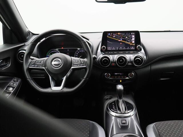 Nissan JUKE 1.6 Hybrid N-Design 143pk | Automaat | Navigatie | Achteruitrijcamera | Half-Leder | Parkeersensoren voor & achter