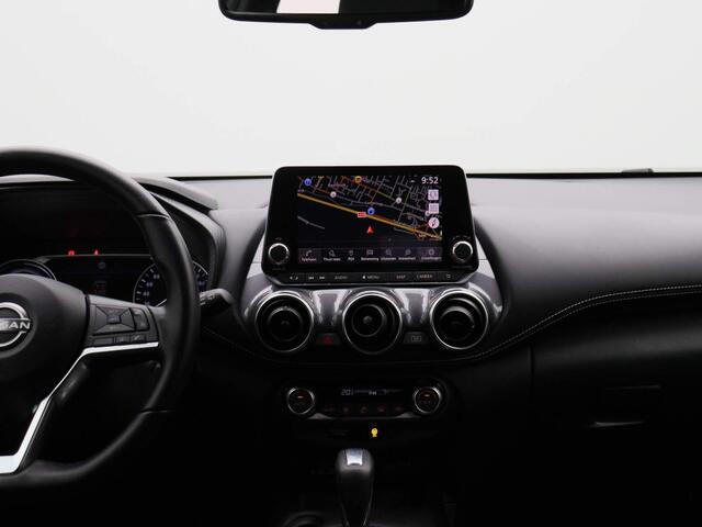 Nissan JUKE 1.6 Hybrid N-Design 143pk | Automaat | Navigatie | Achteruitrijcamera | Half-Leder | Parkeersensoren voor & achter