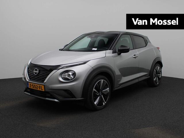 Nissan JUKE 1.6 Hybrid N-Design 143pk | Automaat | Navigatie | Achteruitrijcamera | Half-Leder | Parkeersensoren voor & achter