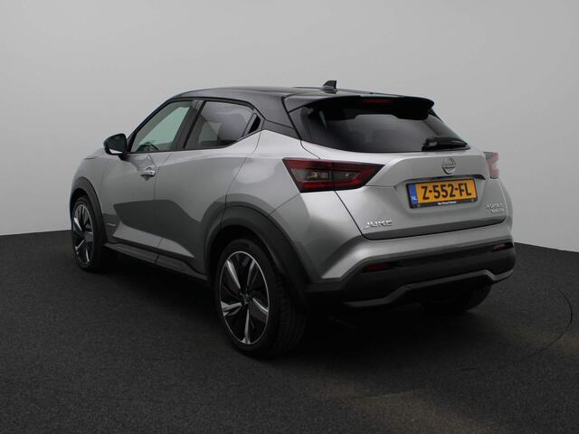 Nissan JUKE 1.6 Hybrid N-Design 143pk | Automaat | Navigatie | Achteruitrijcamera | Half-Leder | Parkeersensoren voor & achter
