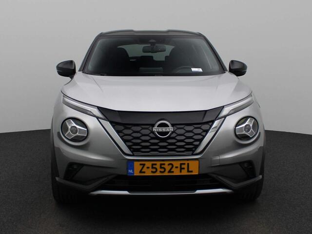 Nissan JUKE 1.6 Hybrid N-Design 143pk | Automaat | Navigatie | Achteruitrijcamera | Half-Leder | Parkeersensoren voor & achter