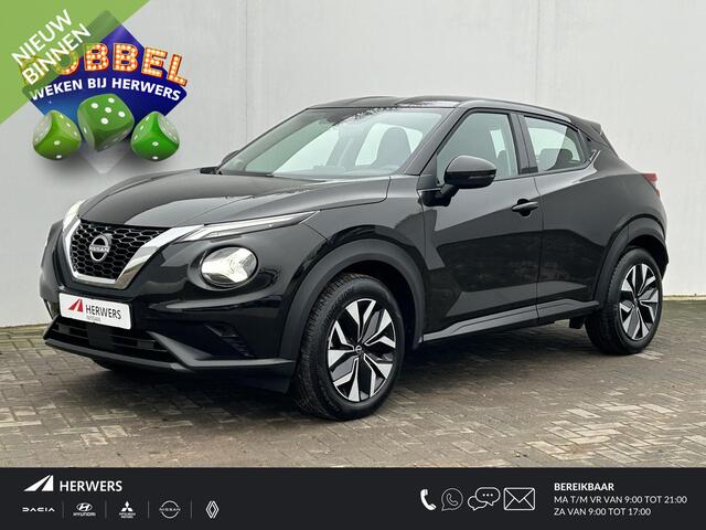 Nissan JUKE 1.0 DIG-T Acenta Automaat / Navigatie via Android Auto/Apple Carplay / Camera / Cruise Control / Stoelverwarming