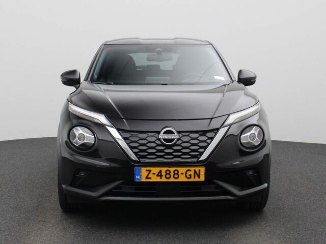 Nissan JUKE 1.6 Hybrid N-Connecta 143pk | Automaat | Navigatie | Achteruitrijcamera | Half-Leder | Parkeersensoren voor & achter | Apple CarPlay & Android Auto