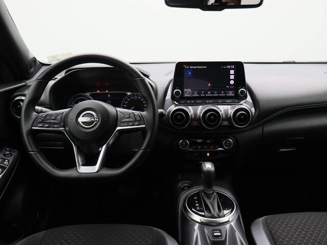 Nissan JUKE 1.6 Hybrid N-Connecta 143pk | Automaat | Navigatie | Achteruitrijcamera | Half-Leder | Parkeersensoren voor & achter | Apple CarPlay & Android Auto