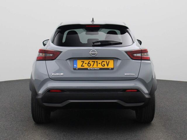 Nissan JUKE 1.6 Hybrid N-Connecta 143pk | Automaat | Navigatie | Achteruitrijcamera | Half-Leder | Parkeersensoren voor & achter | Apple CarPlay & Android Auto