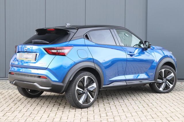 Nissan JUKE 1.6 Hybrid 143 N-Design | Automaat | 19-inch | Cold Pack | Navigatie | 2-Tone