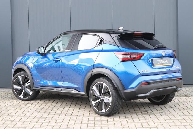 Nissan JUKE 1.6 Hybrid 143 N-Design | Automaat | 19-inch | Cold Pack | Navigatie | 2-Tone