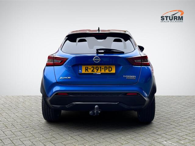 Nissan JUKE 1.6 Hybrid N-Design Interior Pack | Trekhaak | Navigatie | Camera | BOSE Audio | Stoelverwarming | Lederen Bekleding | Rijklaarprijs!