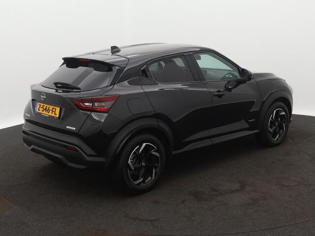 Nissan JUKE 1.6 Hybrid N-Connecta 143pk | Automaat | Navigatie | Achteruitrijcamera | Half-Leder | Parkeersensoren voor & achter | Apple CarPlay & Android Auto