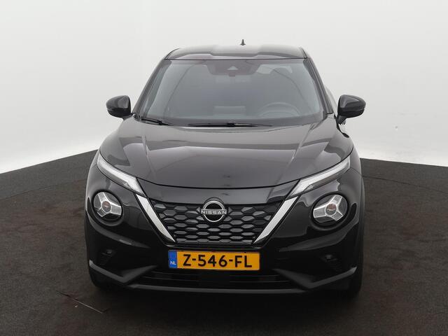 Nissan JUKE 1.6 Hybrid N-Connecta 143pk | Automaat | Navigatie | Achteruitrijcamera | Half-Leder | Parkeersensoren voor & achter | Apple CarPlay & Android Auto