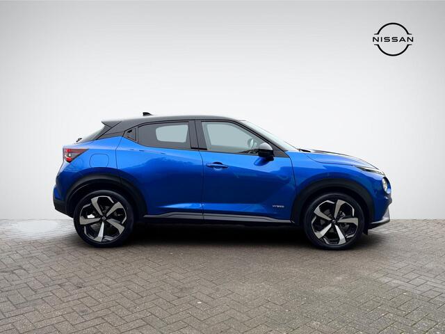 Nissan JUKE 1.6 Hybrid Tekna Sound + Cold Pack | Leder | Stuur- + Stoelverwarming | BOSE Audio | Adapt. Cruise Control | 19'' Velgen | 360° Camera | Rijklaarprijs!