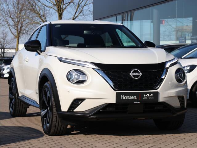 Nissan JUKE 1.6 Hybrid Tekna I Leder I Keyless I Navi I Dodehoekdetectie