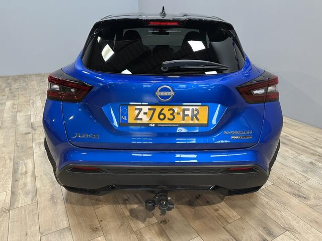 Nissan JUKE 1.6 Hybrid N-Design Airco ECC | LED | Trekhaak | 19" Velgen | Camera | DAB | Cruise Control | Apple Carplay Android Auto | Isofix |