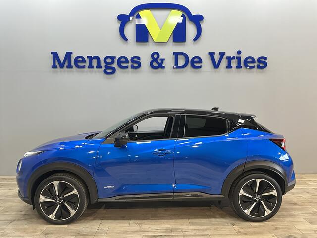 Nissan JUKE 1.6 Hybrid N-Design Airco ECC | LED | Trekhaak | 19" Velgen | Camera | DAB | Cruise Control | Apple Carplay Android Auto | Isofix |