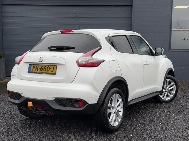 Nissan JUKE 1.2 DIG-T S/S N-Connecta 1e Eigenaar,Navi,Clima,Cruise,Camera,Trekhaak,Dealer Onderhouden,N.A.P,116pk,6 Bak,APK tot 07-2025