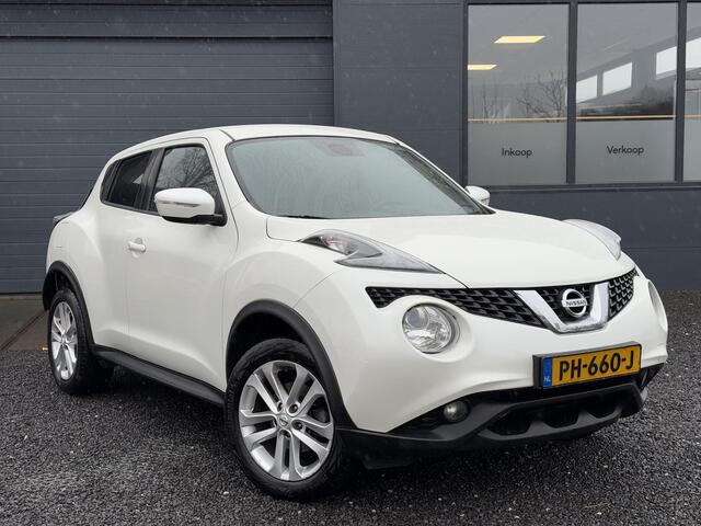Nissan JUKE 1.2 DIG-T S/S N-Connecta 1e Eigenaar,Navi,Clima,Cruise,Camera,Trekhaak,Dealer Onderhouden,N.A.P,116pk,6 Bak,APK tot 07-2025