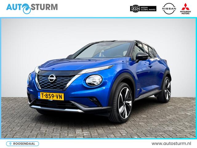 Nissan JUKE 1.6 Hybrid N-Design Technology + Cold Pack | Navigatie | 360° Camera | Stuur- + Stoelverwarming | Dodehoek Detectie | Rijklaarprijs!