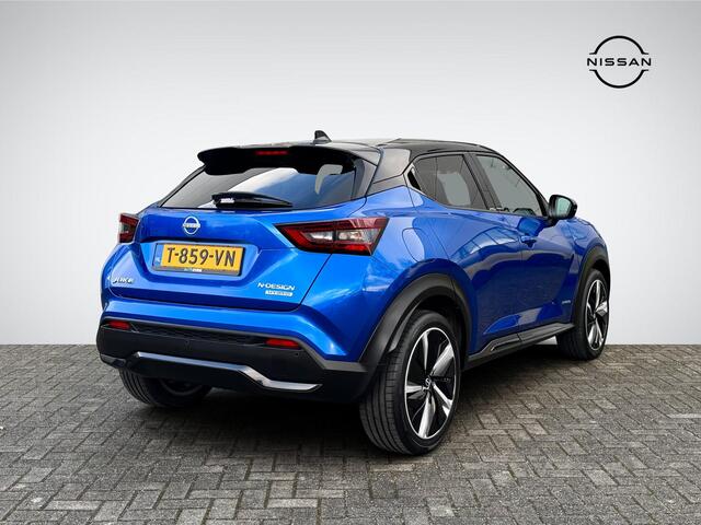 Nissan JUKE 1.6 Hybrid N-Design Technology + Cold Pack | Navigatie | 360° Camera | Stuur- + Stoelverwarming | Dodehoek Detectie | Rijklaarprijs!