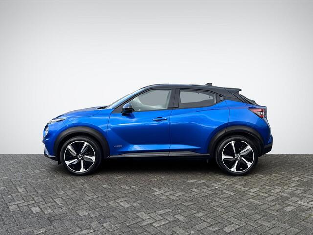 Nissan JUKE 1.6 Hybrid N-Design Technology + Cold Pack | Navigatie | 360° Camera | Stuur- + Stoelverwarming | Dodehoek Detectie | Rijklaarprijs!