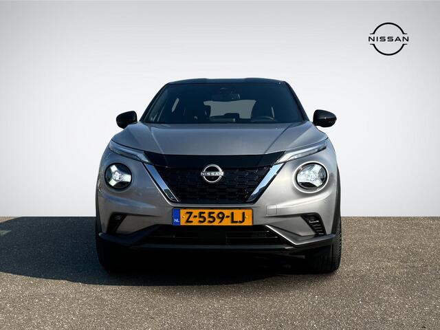 Nissan JUKE 1.6 Hybrid Tekna Sound Pack | 360° Camera | BOSE Audio | 19'' Velgen | Navigatie | Apple Carplay/Android Auto | Adapt. Cruise Control | Rijklaarprijs!