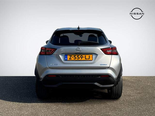 Nissan JUKE 1.6 Hybrid Tekna Sound Pack | 360° Camera | BOSE Audio | 19'' Velgen | Navigatie | Apple Carplay/Android Auto | Adapt. Cruise Control | Rijklaarprijs!