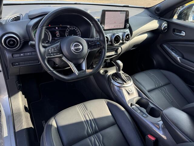 Nissan JUKE 1.6 Hybrid Tekna Sound Pack | 360° Camera | BOSE Audio | 19'' Velgen | Navigatie | Apple Carplay/Android Auto | Adapt. Cruise Control | Rijklaarprijs!