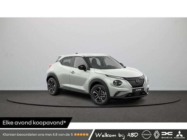 Nissan JUKE 1.6L DIG-T 143 Hybrid 6AT N-Connecta + Technology Pack + Cold Pack | 17" Lichtmetalen velgen | 7" TFT kleurendisplay | Achteruitrijcamera met dynamische afstandsmarkering