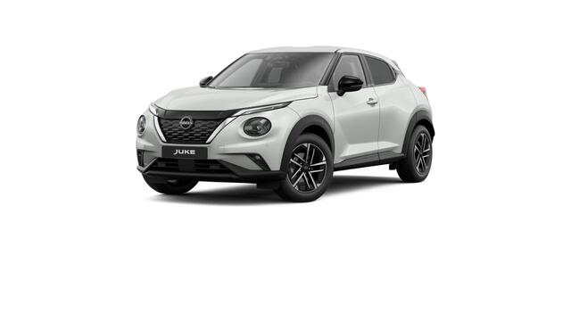 Nissan JUKE 1.6L DIG-T 143 Hybrid 6AT N-Connecta + Technology Pack + Cold Pack | 17" Lichtmetalen velgen | 7" TFT kleurendisplay | Achteruitrijcamera met dynamische afstandsmarkering
