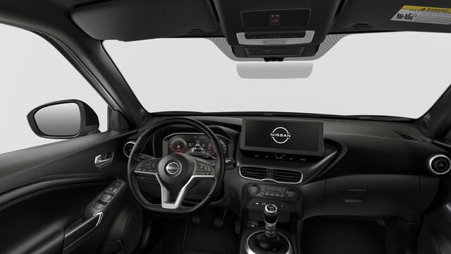 Nissan JUKE 1.0L DIG-T 114 6MT Tekna + Sound & Ride Pack + Two Tone | 19'' lichtmetalen velgen | 7" TFT kleurendisplay | Achteruitrijcamera met dynamische afstandsmarkering