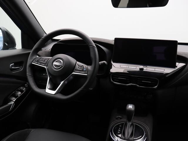 Nissan JUKE 1.6L DIG-T 143 Hybrid 6AT N-Design + Technology Pack + Cold Pack + Interior Pack | 17" Lichtmetalen velgen | 19" lichtmetalen velgen "Akari" | 7" TFT kleurendisplay