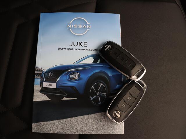 Nissan JUKE 1.6L DIG-T 143 Hybrid 6AT N-Design + Technology Pack + Cold Pack + Interior Pack | 17" Lichtmetalen velgen | 19" lichtmetalen velgen "Akari" | 7" TFT kleurendisplay