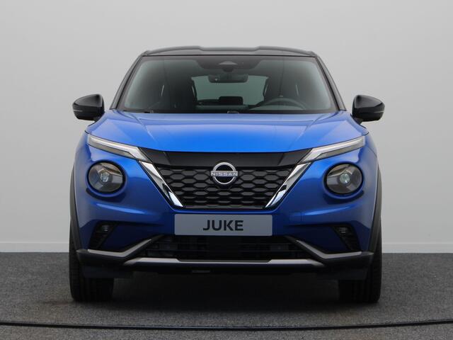 Nissan JUKE 1.6L DIG-T 143 Hybrid 6AT N-Design + Technology Pack + Cold Pack + Interior Pack | 17" Lichtmetalen velgen | 19" lichtmetalen velgen "Akari" | 7" TFT kleurendisplay