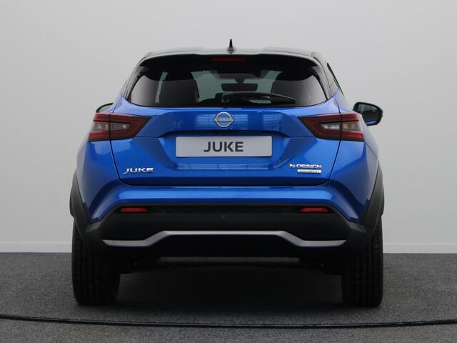 Nissan JUKE 1.6L DIG-T 143 Hybrid 6AT N-Design + Technology Pack + Cold Pack + Interior Pack | 17" Lichtmetalen velgen | 19" lichtmetalen velgen "Akari" | 7" TFT kleurendisplay