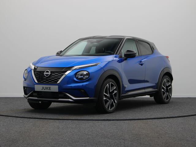 Nissan JUKE 1.6L DIG-T 143 Hybrid 6AT N-Design + Technology Pack + Cold Pack + Interior Pack | 17" Lichtmetalen velgen | 19" lichtmetalen velgen "Akari" | 7" TFT kleurendisplay