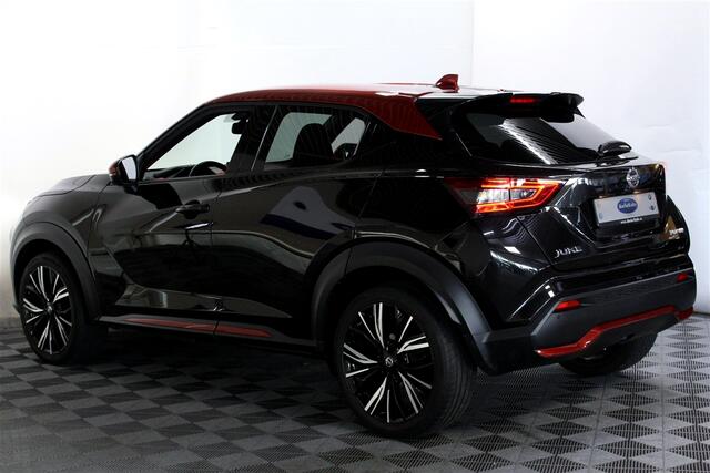 Nissan JUKE 1.0 DIG-T Tekna AUT 1eEIG CARPLAY ACC LEDER DAB 360 '21