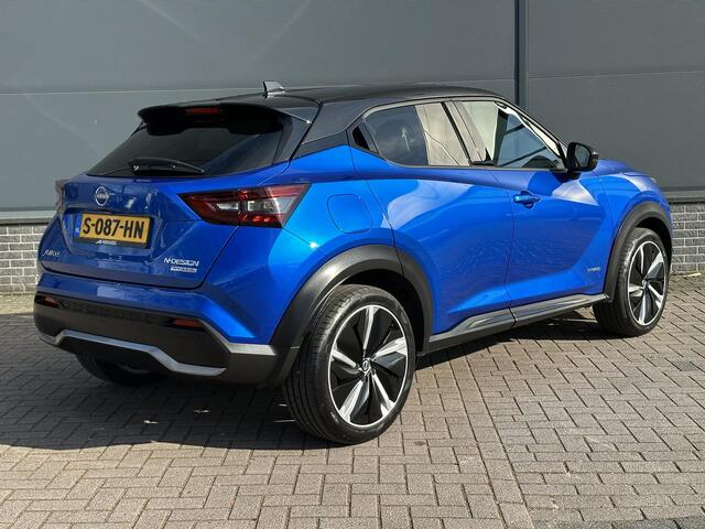 Nissan JUKE 1.6 Hybrid N-Design / Lederen Bekleding / Apple carplay&Android auto / Achteruitrij camera / Cruise / Navigatie /