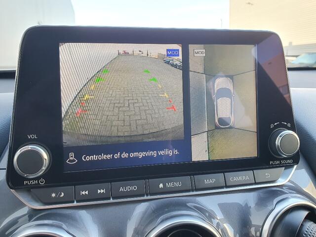 Nissan JUKE 1.0 DIG-T N-Design Navigatie, Pro-Pilot, 360 Camera, Dodehoek Detectie, Afneembare Trekhaak, 19"Lm