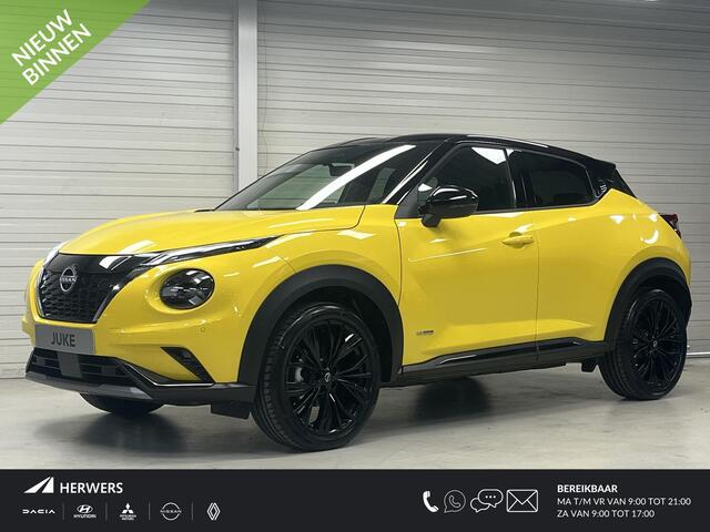 Nissan JUKE 1.6 Hybrid N-Sport + Cold Pack Light + Technology Pack / ** ¤7.250,- korting **/ Nieuw uit voorraad leverbaar /