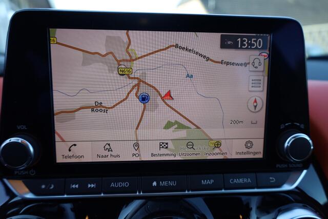 Nissan JUKE 1.0 DIG-T N-Design PRO-PILOT 360-CAMERA LEER CARPLAY BOSE DUO-TONE ZWARTE-HEMEL DAB NAVI 19"LMV 2xPDC