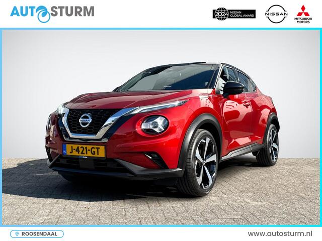 Nissan JUKE 1.0 DIG-T N-Design | Navigatie | Camera | Stoelverwarming | Apple Carplay/Android Auto | 19'' Velgen | Two-Tone Lakkleur | Rijklaarprijs!