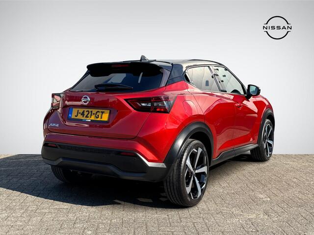 Nissan JUKE 1.0 DIG-T N-Design | Navigatie | Camera | Stoelverwarming | Apple Carplay/Android Auto | 19'' Velgen | Two-Tone Lakkleur | Rijklaarprijs!