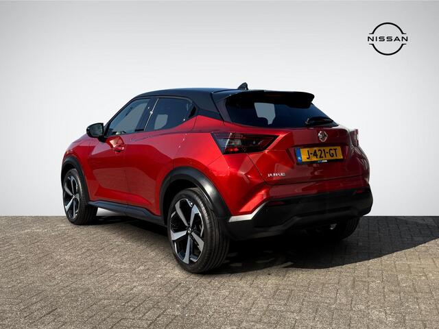 Nissan JUKE 1.0 DIG-T N-Design | Navigatie | Camera | Stoelverwarming | Apple Carplay/Android Auto | 19'' Velgen | Two-Tone Lakkleur | Rijklaarprijs!