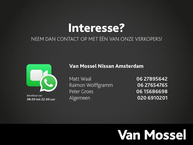 Nissan JUKE 1.0 DIG-T Tekna | Apple Carplay/Android Auto | Parkeersensoren | Stoelverwarming | 17' Lichtmetalen velgen | 360 camera